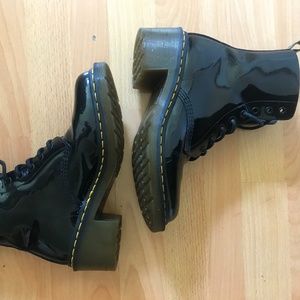 Dr Martens Patent Leather Boots